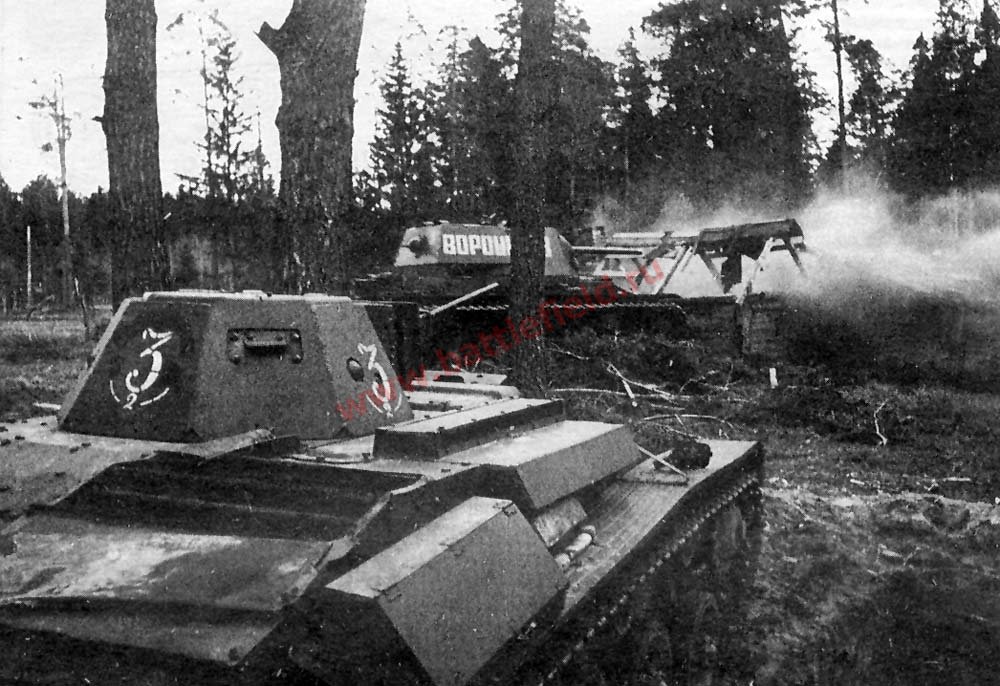 Т-60 - советский легкий танк