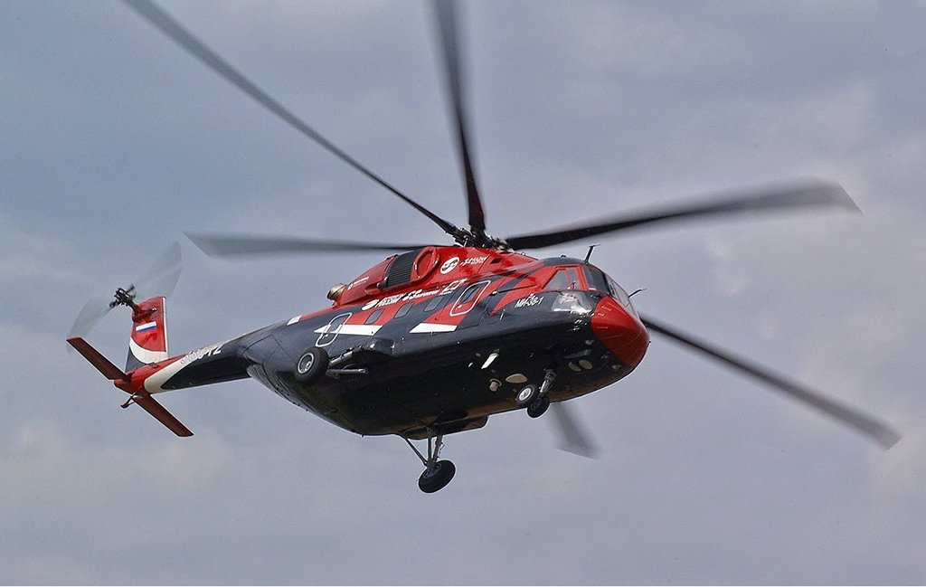 Ми-38 - российский многоцелевой вертолет