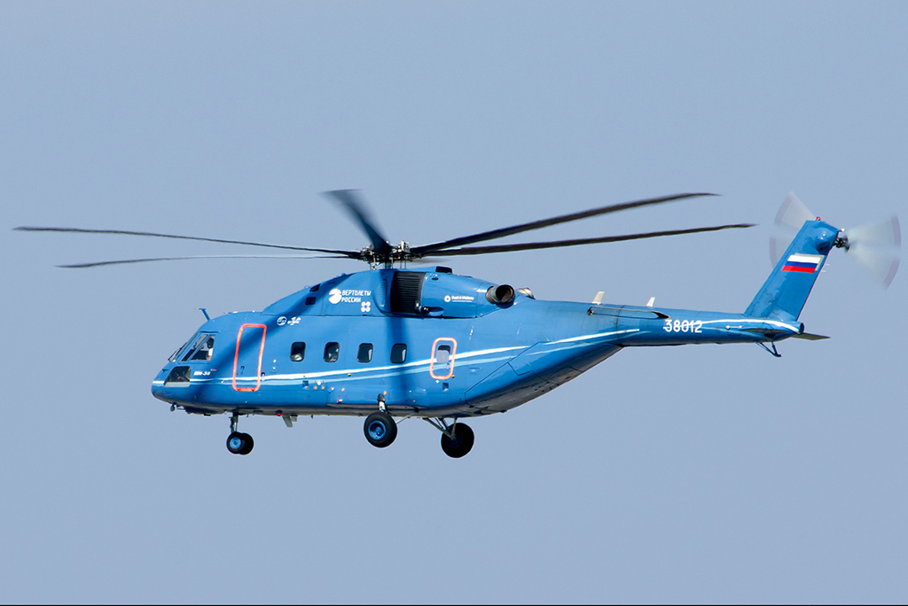 Ми-38 - российский многоцелевой вертолет