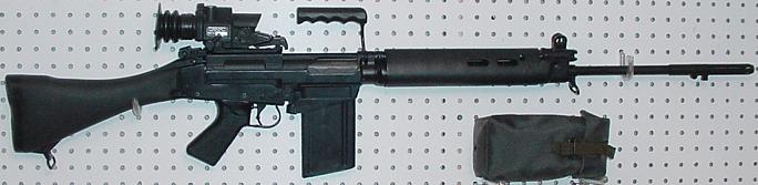 FN FAL - бельгийская автоматическая винтовка