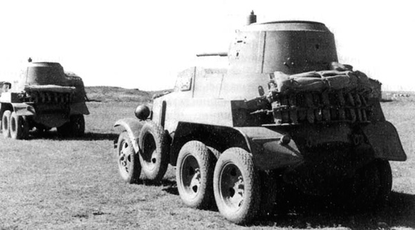 БА-10 - бронеавтомобиль Красной Армии