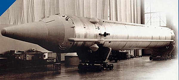 УР-100 (8К84) - межконтинентальная баллистическая ракета