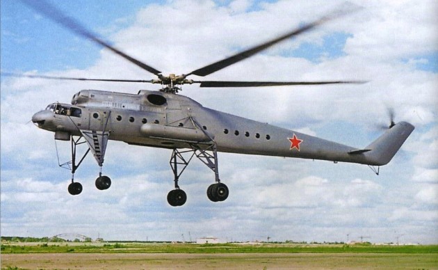 Вертолет Ми-10 (летающий кран)