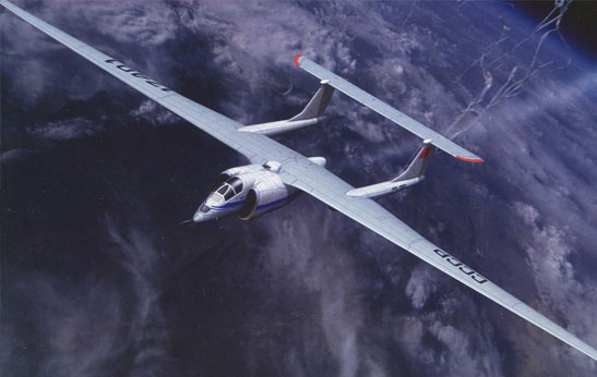 М-17 'Стратосфера' - высотный дозвуковой самолет-разведчик