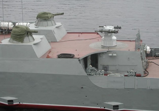 «Гибка» (3М-47) - корабельная турельная пусковая установка