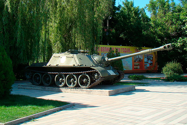 СУ-122-54 - самоходная артиллерийская установка 1950-х годов