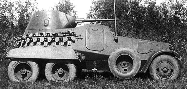 БА-11 - бронеавтомобиль СССР Второй мировой войны