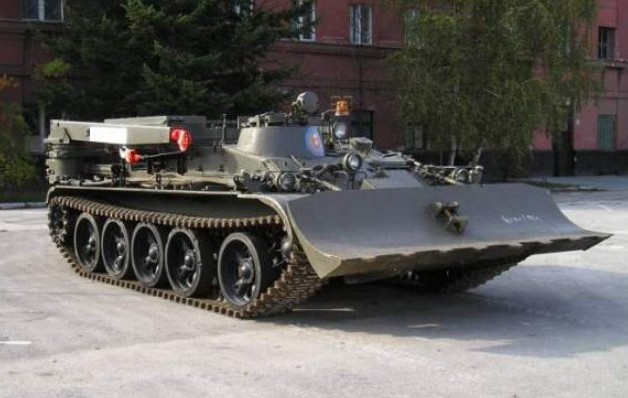 ВТ-55А - советский тягач на гусеничном ходу