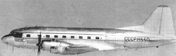 Ил-12 - пассажирский самолет