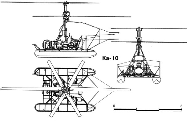 Вертолет Ка-10