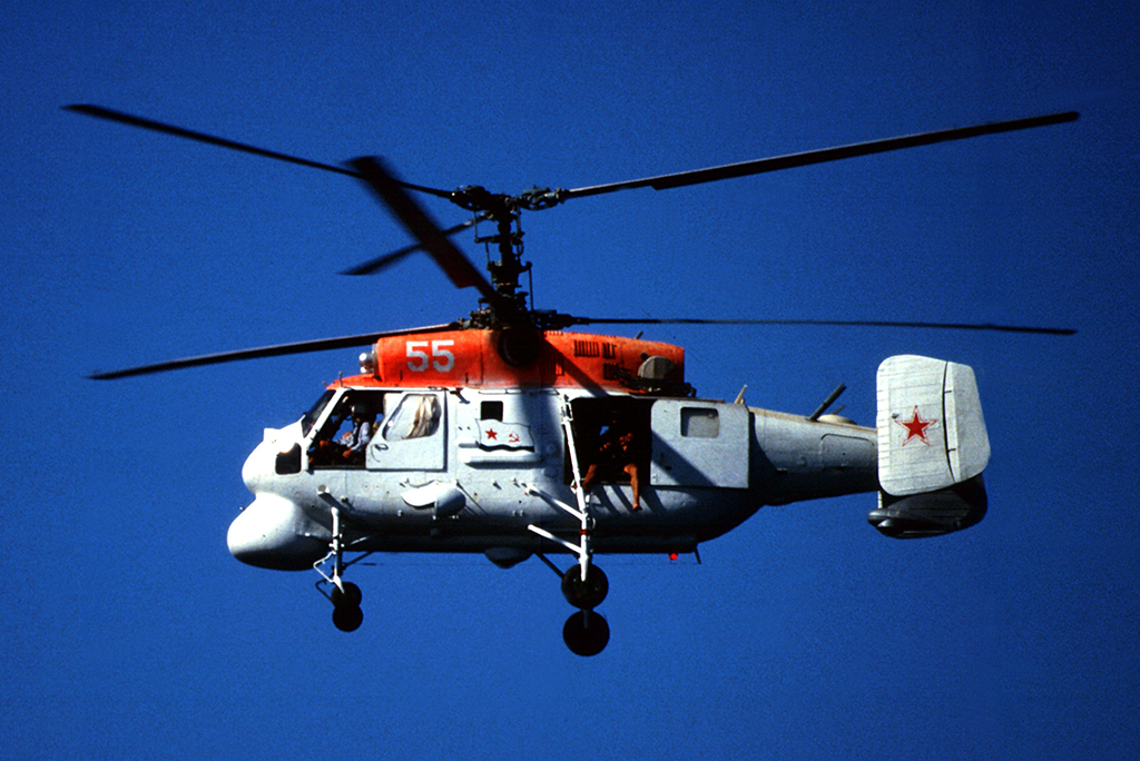 Ка-25ПС авиации ВМФ СССР, 1987 год.