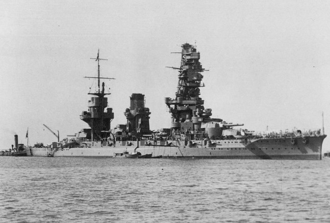 Линкор «Ямасиро» - линейный корабль Японии 1917-1944 года