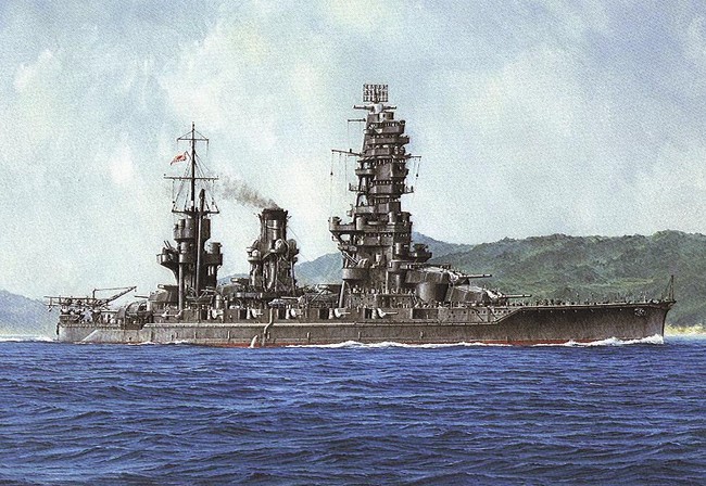 Линкор «Ямасиро» - линейный корабль Японии 1917-1944 года