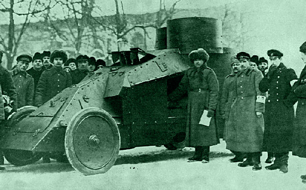 'Мгебров-Рено' - бронеавтомобиль царской армии