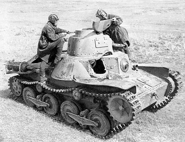 Японский танк Тип 95 'Ха-Го' (Киуго) Второй Мировой войны