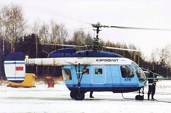 Ка-126 - вертолет с газотурбинным двигателем