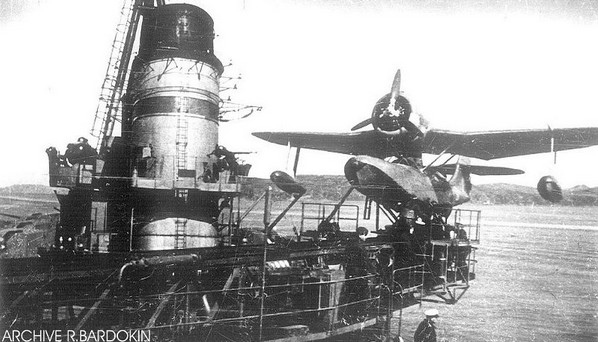 Корабельный разведчик КОР-2 (Бе-4) на крейсере 'Молотов'