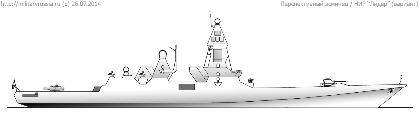 Проект эсминца лидер