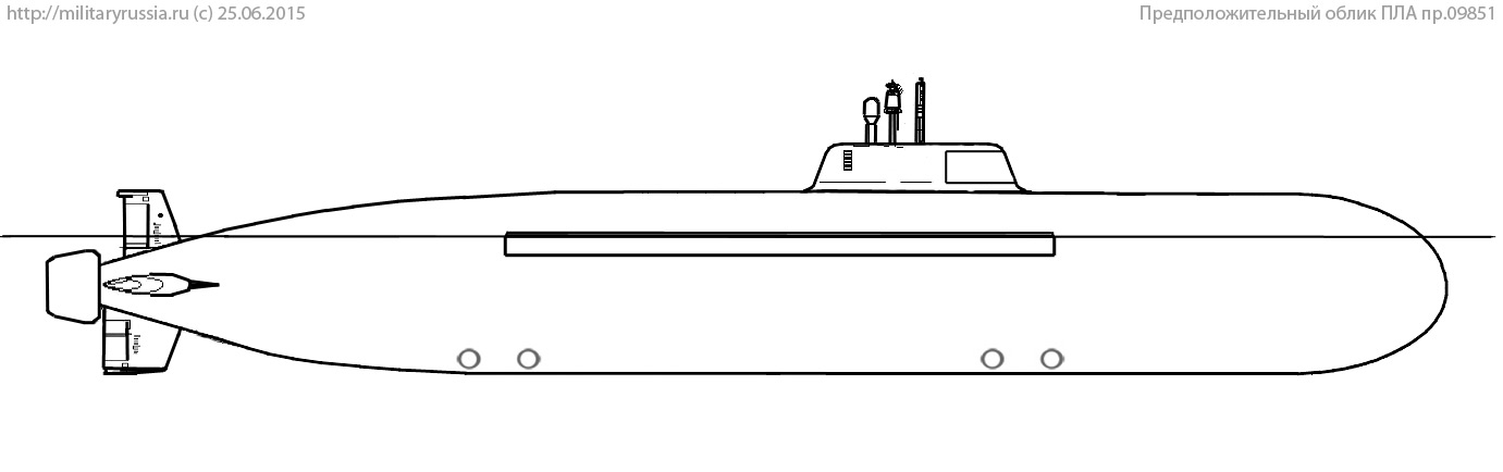 09851 подводная лодка хабаровск проекта 09851