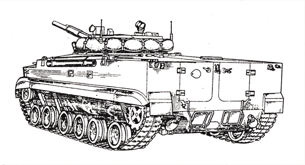 Бмп 2 рисунок сбоку