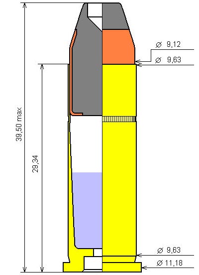 45 acp чертеж