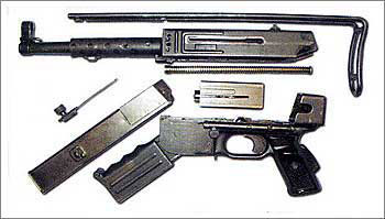 Французский 9-мм пистолет-пулемет МАТ