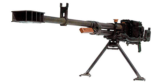 12,7-мм пулемет «Корд» пехотный на сошках