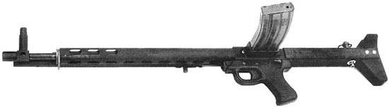 TRW LMR - Low Maintenance Rifle с присоединенным магазином на 30 патронов от винтовки М16