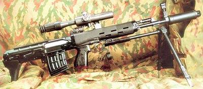 Автоматический вариант снайперской винтовки – СВУ-А (СВД-УА)