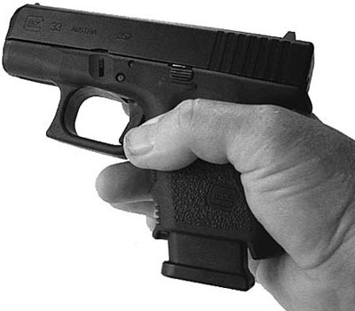 Glock 33 с магазином емкостью 11 патронов