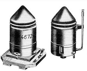 Противотанковая кумулятивная прыгающая мина 4672 (Hohlladungs-Spring-Mine 4672 (HL.Sp.Mi. 4672))
