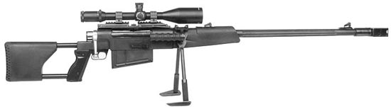 М-93 Black Arrow / Crna Strela в варианте с калибром 12.7х108