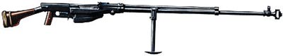14,5-мм противотанковое самозарядное ружье Симонова ПТРС обр. 1941 г.