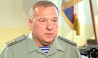 Командующий ВДВ генерал-лейтенант Владимир Шаманов