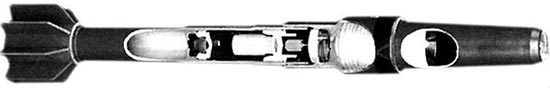 40-мм граната Luchaire в разрезе