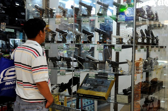 Филиппинский оружейный магазин