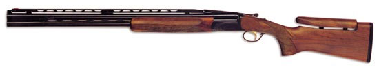 Спортинговое ружьё фирмы Perazzi – МХ10. Прицельная планка ружья регулируемая. Регулируемая высота гребня приклада расширяет функциональные возможности ружья