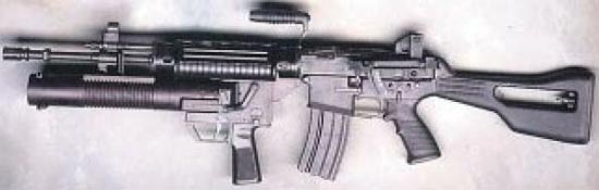 SR-88A с установленным 40-мм подствольным гранатометом CIS-40GL