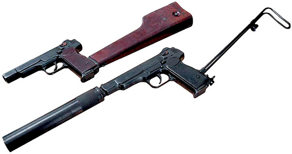 Автоматический пистолет АПС и автоматический бесшумный пистолет АПБ