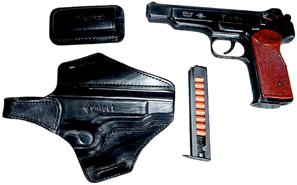 Сегодня снятые с вооружения пистолеты АПС переделываются в гражданское травматическое оружие, которое называется АПС-М