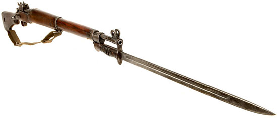 Enfield P14 (Rifle No.3) с прикрепленным штыком
