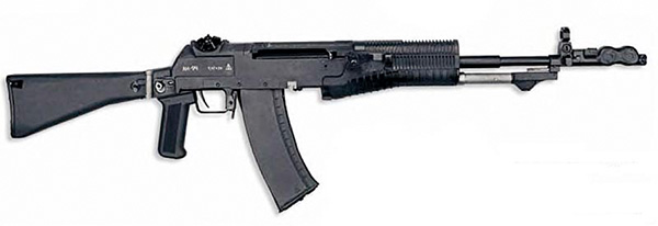 Автомат АН-94. Это оружие так и не стало массовым в Российской армии