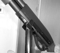 Заряжание ружья с помощью системы TecLoader