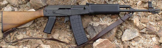 Rk 71S (M-71S) калибра 5.56x45 мм с деревянным прикладом