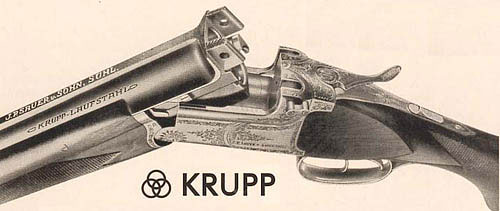 Бокфлинт «Зауэра» модели 1933 г. со стволами из KRUPP-LAUFSTAHL