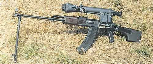 5,45-мм модернизированный ручной пулемёт Калашникова РПК74М