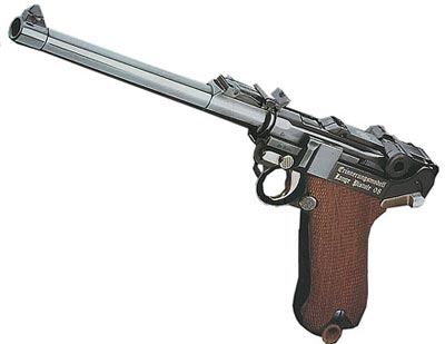 9-мм пистолет «Парабеллум» P.08 Lange