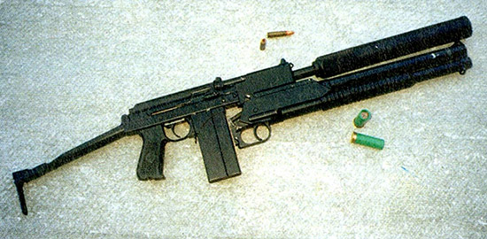 Масса спарки 9А-91–РМБ-93 без патронов и глушителя 3,8 кг; столько же весит пистолет-пулемет UZI