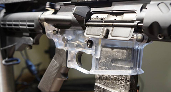 Прозрачная ствольная коробка от Tennessee Arms