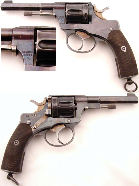 Nagant M 1887 производства HUSQVARNA